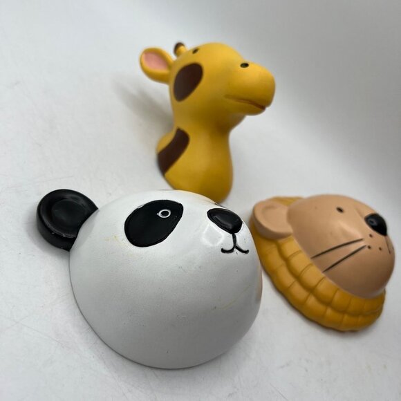 Resin Safari Animal Set of Three Wall Hanging Nursery Decor - Picture 4 of 16